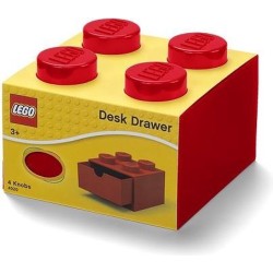 Bureaulade Brick 4, Rood - LEGO