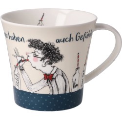 Goebel - Barbara Freundlieb | Koffie / Thee Mok Männer haben Gefühle | Beker - porselein - 350ml