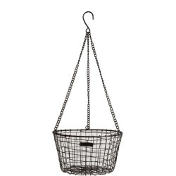 Metal Hanging Basket  - Mrs Bloom - maat M