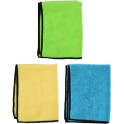 10x Dunlop Microvezel Schoonmaakhanddoek XL - 40x30cm - Waterabsorberend