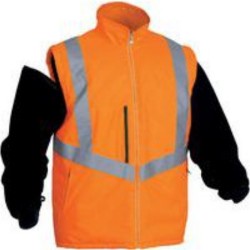 Delta Plus | 5 In 1 Signaalparka van Pu Gecoate Oxford Polyester | Maat L