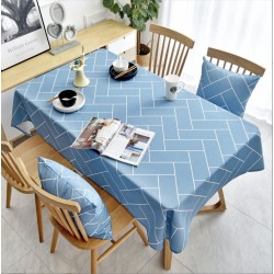 Making Memories - Tafelkleed - A Blue Brick in the Wall 130x180