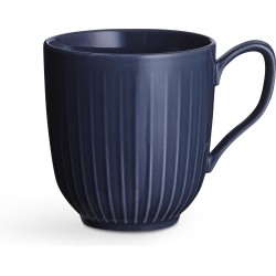 Kahler Design Hammershøi Beker - 33 cl - Indigo Blauw