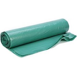 Vuilniszak / Afvalzak LDPE Groen 95x110cm T70 155 liter 100 stuks ( 10 rol a 10 stuks )