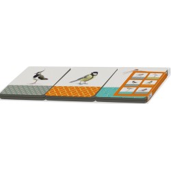 Bekking & Blitz - Onderzetters - 6 stuks - Kunst - Dieren - Vogels - Elwin van der Kolk - Vogelbescherming - Natuurpunt