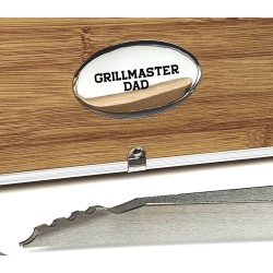 BBQ set - Cadeau papa - Vaderdag cadeau - grillmaster dad