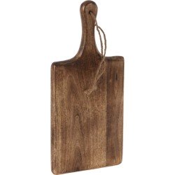 Snijplank | Borrelplank | Mangohout | Naturel | 38x17cm