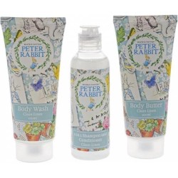 Peter Rabbit Clean Linen Travel Set 3-delig in cadeaudoos