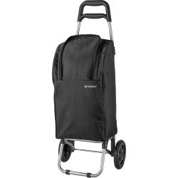 Topmove Boodschappenwagentje - Winkelmetgezel met groot, geïsoleerd hoofdcompartiment - Inhoud: ca. 25 L - Afmetingen: ca. 34 x 28 x 91 cm (l x b x h) - Houdt boodschappen langer vers - Met ergonomisch gevormde handgreep - Met afneembare trolley tas