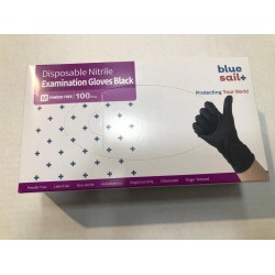 Zwart Nitril Handschoenen Maat M