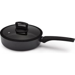 Kitchen Fun Twist Sauteuse D24cmmet Deksel Alle Vuren-aluminium-2.5l