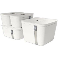 Vacuvita Vacuum Container Set Wit - 4 delig