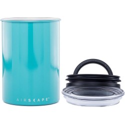 Planetary Design USA - Airscape® Classic 500gr. - Turquoise - voorraadpot - voorraadbus koffie - voorraadblik - luchtdicht en vers - RVS