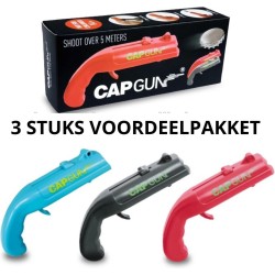 3 Stuks Voordeelpakket - Bierdop Schieter - Dopjes Schieter - Flessenopener - Bierdop Schieter - Cadeau Tip