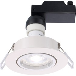 Inbouwspot LED - GU10 - 345 lm - IP20 - Wit