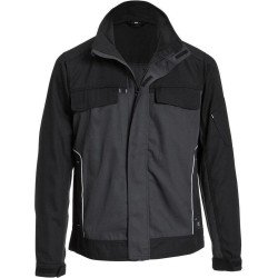 FHB ERNST Werkjack (Twill) Antraciet/ZwartS