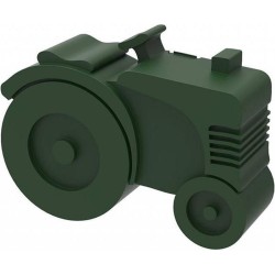 Blafre Lunchbox Tractor Donkergroen