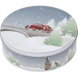 Goebel® - Scandic Home | Koektrommel "Driving Home" | Kerst, 22cm