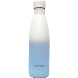 FLASKE Gradient Frost - RVS Drinkfles van 500ML- Geschikt als waterfles, thermosfles en thermoskan