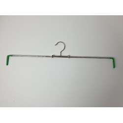 [Set van 5] MAWA ROFIT - ruimtebesparende metalen rokspanner perfect voor alle gangbare maten rokken-groen