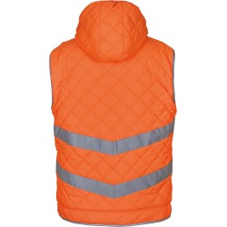 Yoko hooded gilet M Oranje