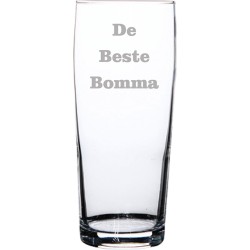 Bierfluitje gegraveerd - 19cl - De Beste Bomma