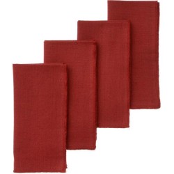 Bungalow - Servetten Mirra Ruby 45x45cm (set van 4) - Servetten