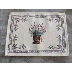 Placemat Gobelinstof Lavender Pot 45*342cm