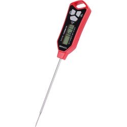 Brauch TP400 - Thermometer - Keukenthermometer - RVS - Voedsel Melk, Vlees, BBQ, Water, Rood