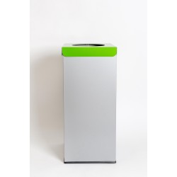 Easybin Eco flex 50 Liter vierkante afvalemmer Groen