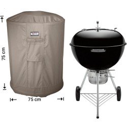 Hoes voor ronde BBQ Ø 75 H: 75 cm - Barbecuehoes - RBBQ75R