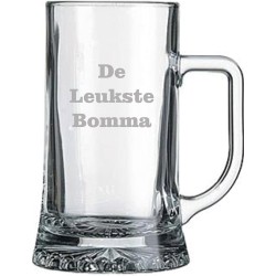 Bierpul gegraveerd - 50cl - De Leukste Bomma