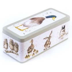 Wrendale Cracker Tin - Duck - Voorraadblik Wrendale Designs - Koekjestrommel