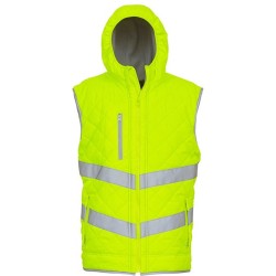 Yoko hooded gilet XL Geel