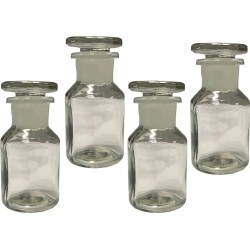 Apothekersfles | Stopfles | Apothekerspot, 30ml, 4 stuks - origineel