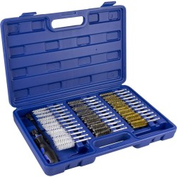 JBM Tools | 38-delige Reinigings set van staal en plastic borstels