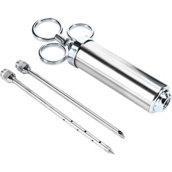 BukkitBow - Marinade Injector - Vlees Injectiespuit - BBQ Spuit - RVS