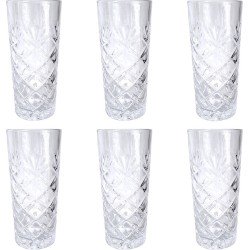 Excellent Houseware Longdrinkglazen Set 6 Glazen- 300ML