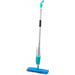 Praktyczna vloermop met spray - vloerwisser - vloerreiniger - spraymop -  Quick&Easy 500ml blauw