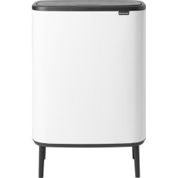 Brabantia - Bo Touch Bin Hi 2 x 30 L Wit