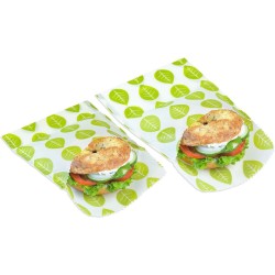 Bee's Wax - Bee's Wax Vegan Sandwich wrap Leaf Set of 2 Pieces