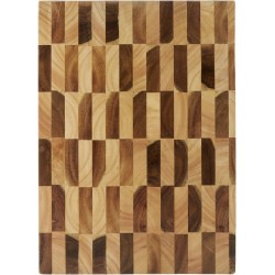 Bahne Luxe Snijplank van hout - Luxe Serveerplank - Kaasplank - Houten BBQ plan - Scandinavisch Design - 43,5 x 31,5 cm