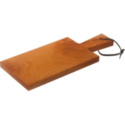 Serveer Meer - Serveerplank - Formaat Middel - Houtsoort Kersen - Tapasplank - 25 cm Lang - Borrelplank - Hapjesplank - Kaasplank - Broodjesplank