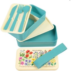 Bento box wild flowers