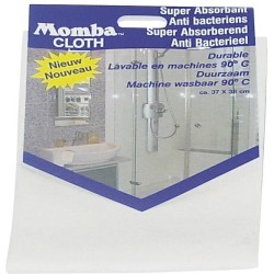 Momba kunstzeem super absorberend sanitairzeem ca. 37x38 cm wit