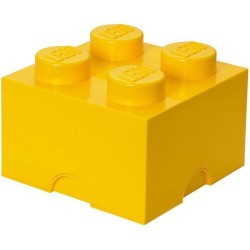 Gaming Toys | Creatief / Artwork / Diy - Lego - Yellow Storage Brick Stackable 4