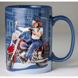 Guillermo Forchino - koffie - mok - biker - 3D - print - koffiemok