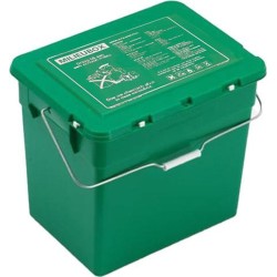 Milieubox 30 liter groen | Klein Chemisch Afval | Kindveilige sluiting