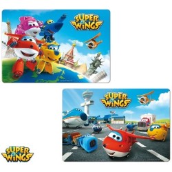 Super Wings - Super Wings 3D placemat- 2 stuks