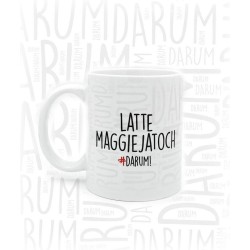 #DARUM! Mok - Latte Maggiejatoch - Mok met grappige tekst - Quote